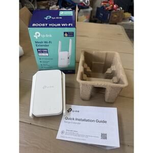 TP-Link RE315 AC1200 WiFi Range Extender Mesh Open Box New 2 Year Warranty